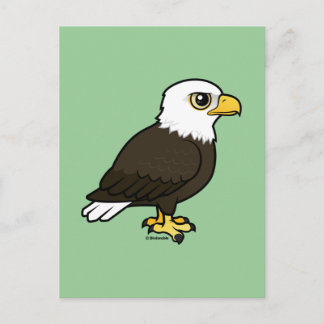 Birdorable Bald Eagle Briefkaart