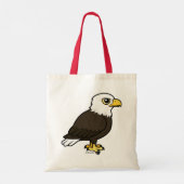 Birdorable Bald Eagle Tote Bag (Achterkant)