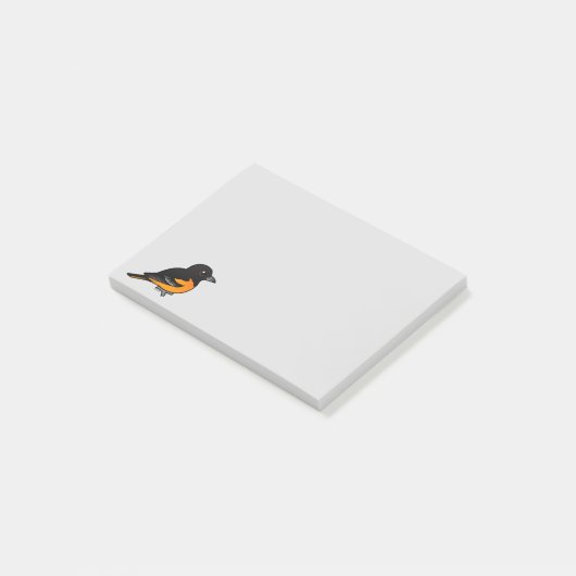 Birdorable Baltimore Oriole Post-it® Notes (Schuin)