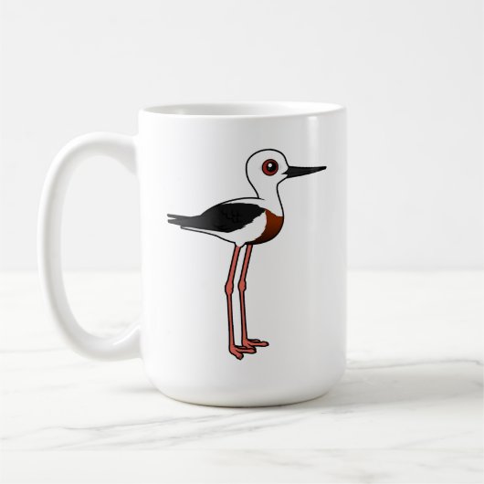 Birdorable Banded Stilt Koffiemok (Links)