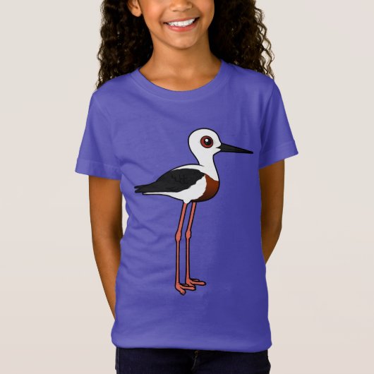 Birdorable Banded Stilt T-shirt (Voorkant)