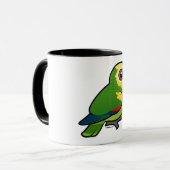 Birdorable Blue-fronted Parrot Mok (Voorkant links)