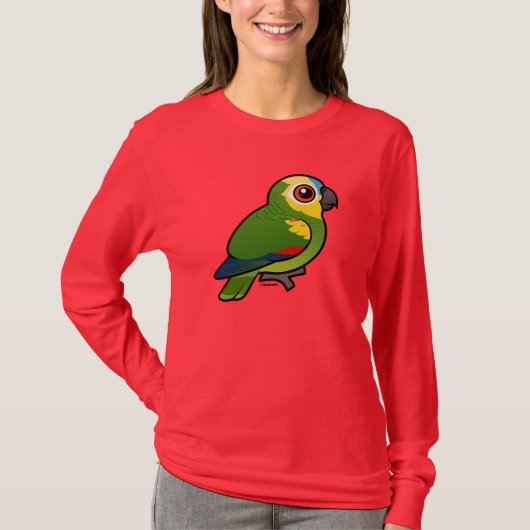Birdorable Blue-fronted Parrot T-shirt (Voorkant)