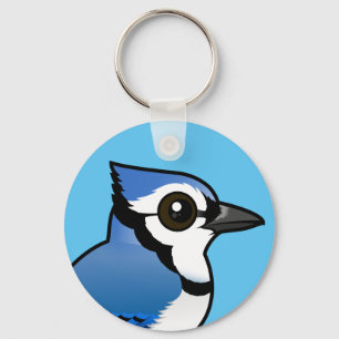 Birdorable Blue Jay Sleutelhanger