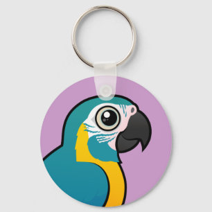 Birdorable Blue-throated Macaw Sleutelhanger