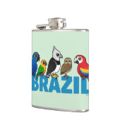 Birdorable Brazilië Heupfles (Links)