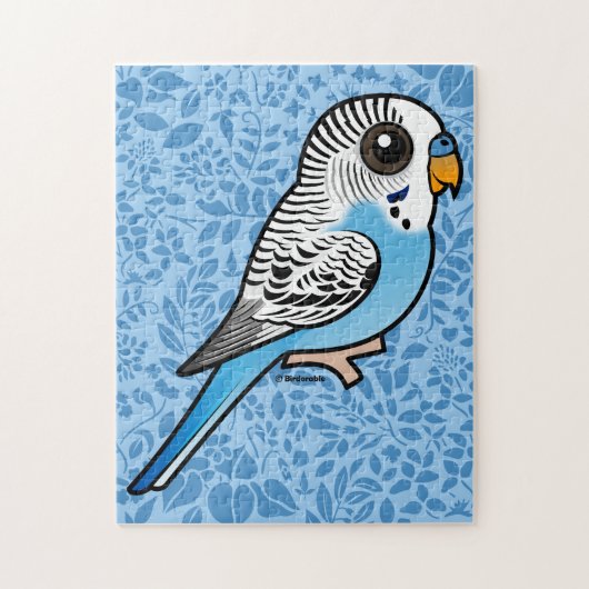 Birdorable Budgie Blue Legpuzzel (Verticaal)