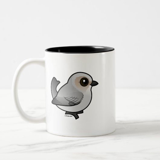 Birdorable Bushtit, Interieur Race Tweekleurige Koffiemok (Links)
