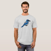 Birdorable California Scrub-Jay T-shirt (Voorkant volledig)