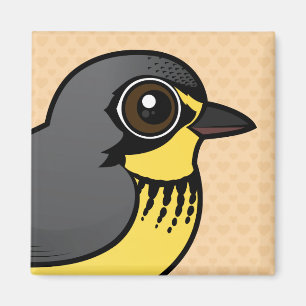 Birdorable Canada Warbler Magneet
