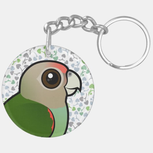 Birdorable Cape Parrot Sleutelhanger (Achterkant Rechts)