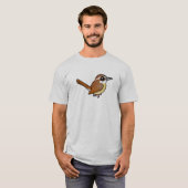 Birdorable Carolina Wren T-shirt (Voorkant volledig)
