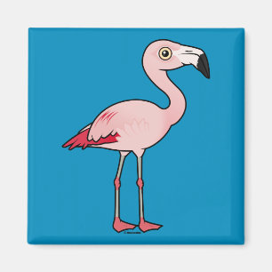 Birdorable Chilean Flamingo Magneet