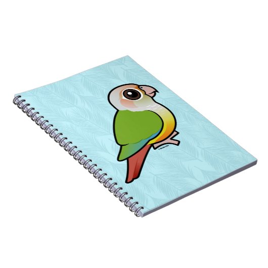 Birdorable Cinnamon Green-cheeked Conure Notitieboek (Rechterzijde)