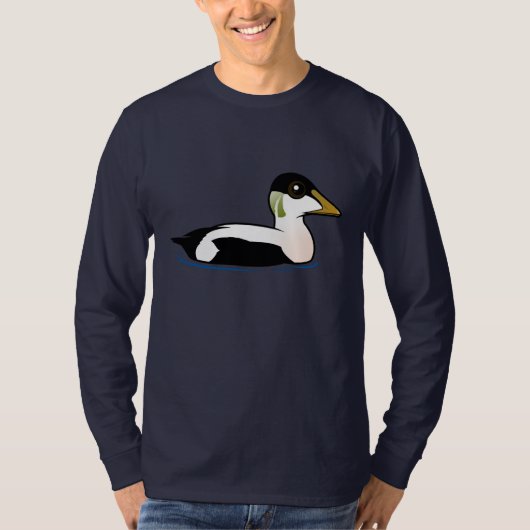Birdorable Common Eider T-shirt (Voorkant)