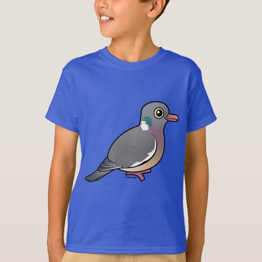Birdorable Common Wood Pigeon T-shirt (Voorkant)