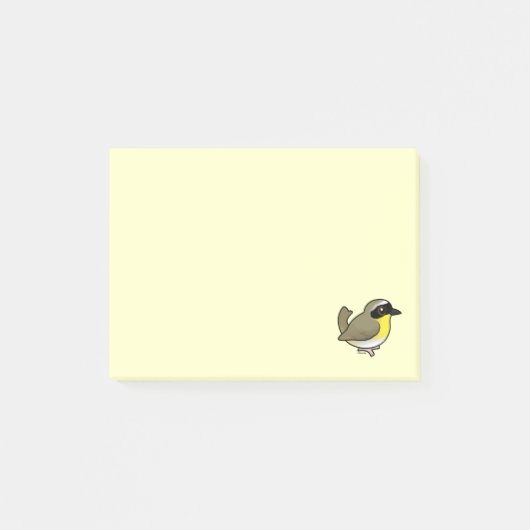 Birdorable Common Yellowkeel Post-it® Notes (Voorkant)