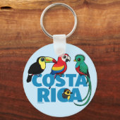 Birdorable Costa Rica Sleutelhanger (Voorkant)