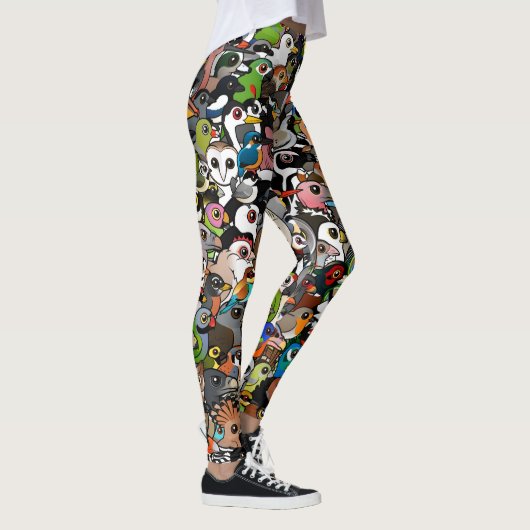 Birdorable Crowd Leggings (Rechts)