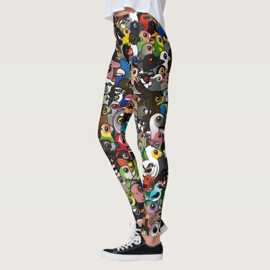 Birdorable Crowd Leggings (Links)