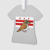 Birdorable de Washington, C.C : Grive en bois (devant)