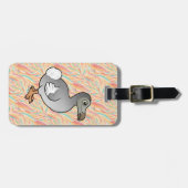 Birdorable Dodo Bagagelabel (Voorkant horizontaal)