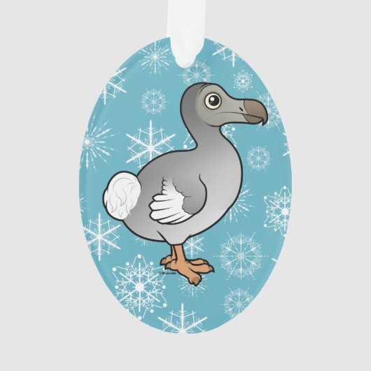 Birdorable Dodo Ornament (achterkant)