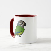 Birdorable Dusky Conure Mok (Voorkant links)
