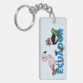 Birdorable Ecuador Sleutelhanger (Voorkant Links)