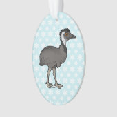 Birdorable Emu Ornament (voorkant)