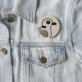 Birdorable Eurasian Collared Dove Ronde Button 5,7 Cm (In situ)