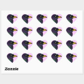 Birdorable European Starling Hart Sticker (Vel)