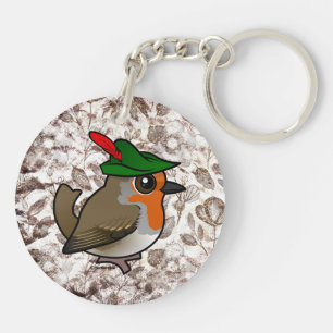 Birdorable Europese Robin Hood Sleutelhanger