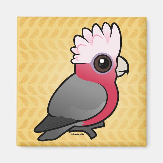 Birdorable Galah Magneet (Voorkant)