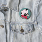 Birdorable Galah Ronde Button 5,7 Cm (In situ)