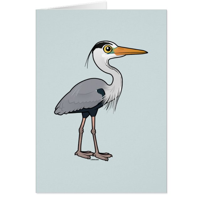 Birdorable Gray Heron (Voorkant)