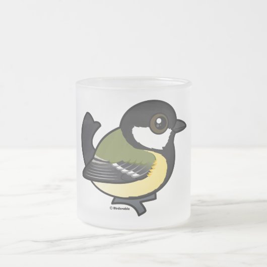 Birdorable Great Tit Matglas Koffiemok (Center)