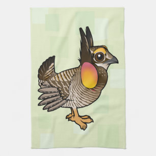 Birdorable Greater Prairie-Chicken Theedoek