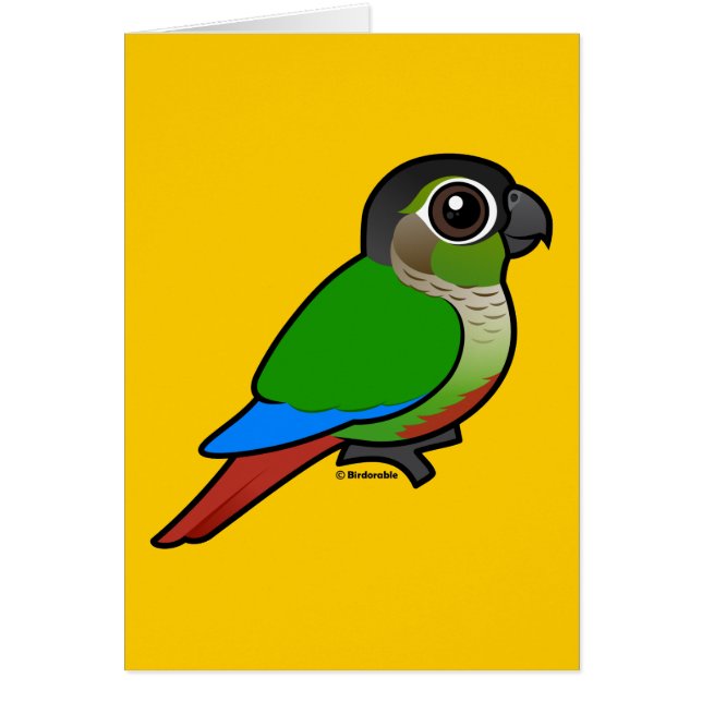 Birdorable Green-cheeked Conure (Voorkant)
