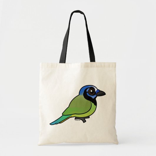 Birdorable Green Jay Tote Bag (Voorkant)