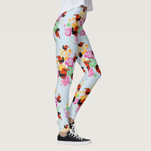 Birdorable Hawaiian Style Iiwi Leggings (Rechts)