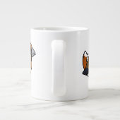 Birdorable Hawfinch Extra Grote Beker (Achterkant)