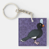 Birdorable Helmeted Curassow Sleutelhanger (Voorkant)