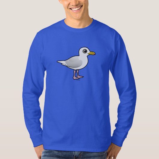 Birdorable IJsland Gull T-shirt (Voorkant)