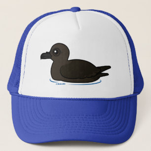 Birdorable Kerstmis Shearwater zwemmen Trucker Pet