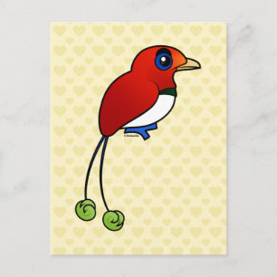 Birdorable King Bird of paradise Briefkaart