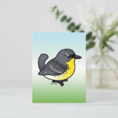 Birdorable Kirtland's Warbler Briefkaart (Staand voorkant)