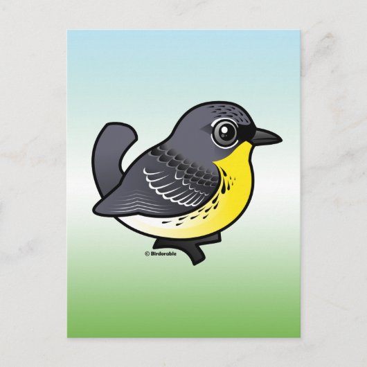 Birdorable Kirtland's Warbler Briefkaart (Voorkant)