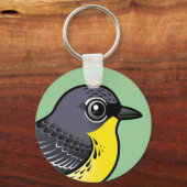 Birdorable Kirtland's Warbler Sleutelhanger (Voorkant)