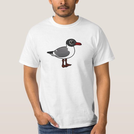 Birdorable Laughing Gull T-shirt (Voorkant)